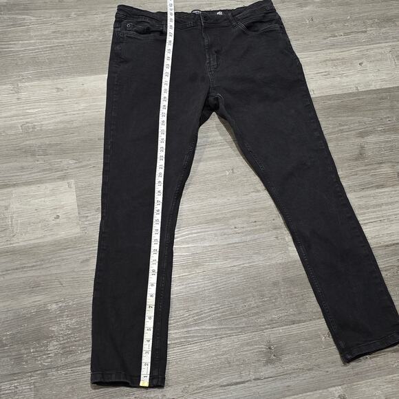 Kenneth Cole New York Black BCI Straight Leg Men's Denim Jeans 38" x 32" Pants - Picture 7 of 8